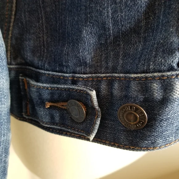 Old Navy Denim Trucker Jean Jacket XL - Picture 5 of 16